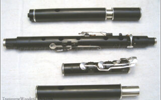 Hamilton wooden flute