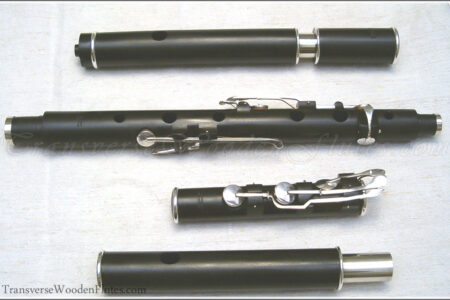 Hamilton wooden flute
